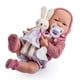 thumbnail image 3 of JC Toys La Newborn Royal Collection | Anatomically Correct Real Girl Baby Doll | 15 All-Vinyl Baby Doll | Designed by Berenguer Made in Spain | Ages 2+ | Pink Gift Set, 3 of 5
