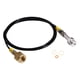 thumbnail image 2 of Cga320 a 4 accesorios de manguera de adaptador cilindro , tubo negro BP 1600Bar WP 630Bar, con juntas 98.0 pulgadas Baoblaze manguera adaptadora, 2 of 8