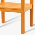 thumbnail image 6 of WestinTrends 36" Outdoor Adirondack HDPE 2-Tier Patio Side Table, Orange, 6 of 13
