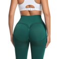 thumbnail image 6 of idosla 3D Cellulite Leggings Compression,High Waist 3D Anti Cellulite Leggings for Women,Slimming Workout Yoga Pants (Dark Green, XL), 6 of 7