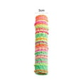 thumbnail image 5 of Skymirror 50Pcs 3cm Elastic Hair Ties Ponytail Holders Rubber Bands Hair Styling Tools for Girls, 5 of 8