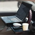 thumbnail image 4 of Multifunction Car Laptop Folding Table Desk Mount Car Holder With Drawer For Car Back Seat Headrest And Handlebar, 4 of 6