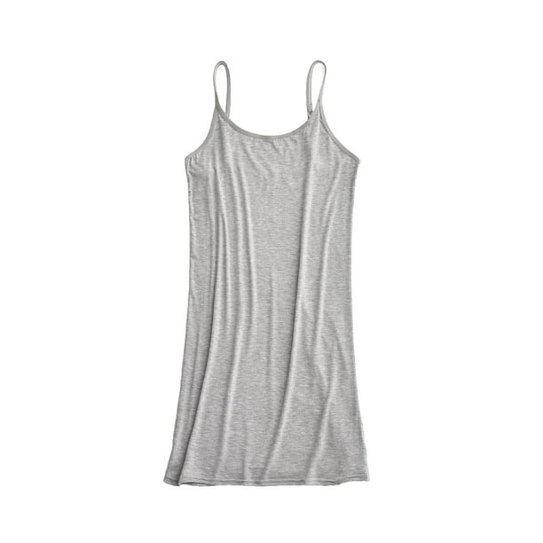 Sonducket Chaleco de Modal de moda coreana de verano para mujer, vestido deslizante desnudo agradable a la piel, ropa interior Sexy ajustada con correa de Prendas para la parte del cuerpo Gary L Sonducket AP011308-08B