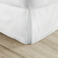 thumbnail image 1 of Linen Market Jupe de Lit Plissée, Grand Lit, Blanc, 1 of 4