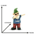 thumbnail image 4 of Hi-Line Gift Ltd. Gnome Iconic Dab - Blue, 4 of 7