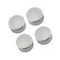 thumbnail image 1 of Xingzhi Premium 4x Head Caps Nut Covers for T120 Ride Chrome 0.6x0.9 Inch 1Set, 1 of 6