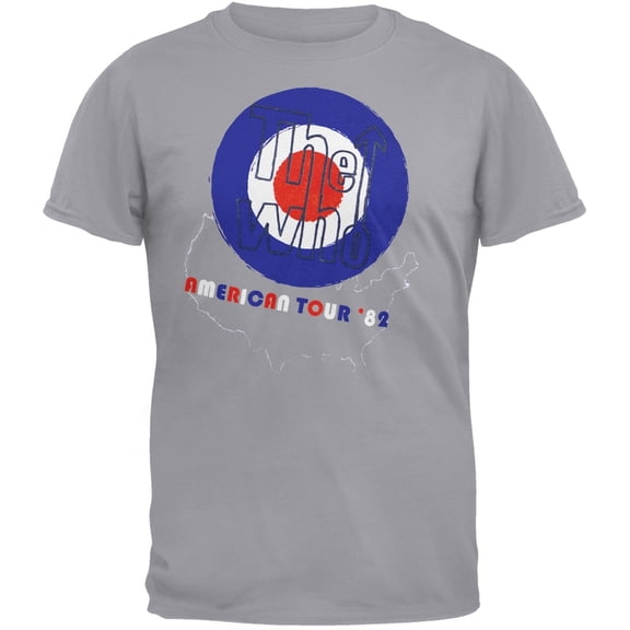 The Who Men's American Tour Short Sleeve T Shirt