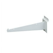 Econoco - EWH/8KB - 8" White Shelf Bracket for Slatwall - Sold in Pack of 48