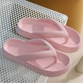 thumbnail image 4 of Aueoeo Women's Flip-flops Clip Toe Shower Slippers EVA Casual Flat Sandals Soft Soled Slippers Indoor Bathroom Shoes, 4 of 4