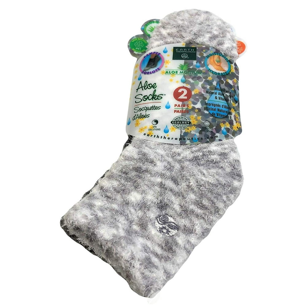 Earth Therapeutics EARTH THERAPEUTICS Aloe Infused Moisturizing Socks