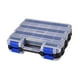 thumbnail image 2 of Organizador de herramientas de doble cara con 34 compartimentos para clavos y pernos, versátil y seguro. Azul, 2 of 8