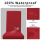 thumbnail image 3 of Funda Impermeable para Silla de Comedor Juego de 2 Rojas, 3 of 7