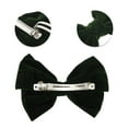 thumbnail image 3 of Unique Bargains 1 Pc Cute Bow Spring Hair Clips Dark Green, 3 of 5