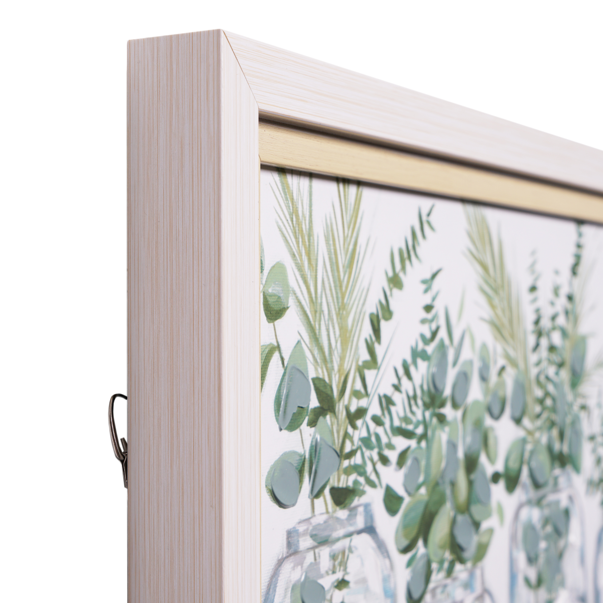 Crystal Art Gallery Double Framed Botanical Wall Art, 12x22 photo 3