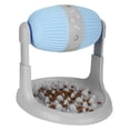 thumbnail image 3 of Slow Dog Bowl, Multi-Functional Pet Slow Feeder, Adjustable ABS With Food Roller Multifunction For Cat Dog Pet Puzzle Toy Bleu, 3 of 8