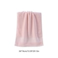 thumbnail image 3 of Kyusrd Hand Towels for Bathroom,Cotton Soft Absorbent Decorative Hand Towel for Face Spa Bath Gym Kitchen,Pink,34x74cm, 3 of 6