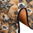 thumbnail image 5 of Dailycode Hallway Runner Rug 2x6 Non Slip Absorbent Soft Floor Mat for Home Kitchen Bedroom Entrance Chihuahua Dog Face, 5 of 7