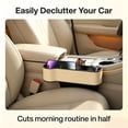 thumbnail image 6 of Car Seat Gap Filler Organizer, 2026 New Premium Leather Console Organizer(Driver's Seat, #A), 6 of 9