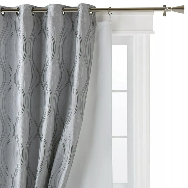 Bouclair Rideau Occultant à Doublure Blanche 78 X 52 Po (198 X 132 cm)