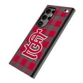 thumbnail image 2 of Keyscaper St. Louis Cardinals Plaid Galaxy Magnetic Bump Case, 2 of 7