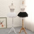 thumbnail image 6 of Womens 1950s Vintage Tutu Tulle Petticoat Adults Ballet Dance Solid Color Bubble Skirt for Christmas Cosplay Party, 6 of 8