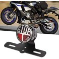 thumbnail image 4 of Brake Light, Universal Vintage Motorcycle LED Tail Light Tail Brake Lamp Lights with License Plate Bracket, 4 of 5