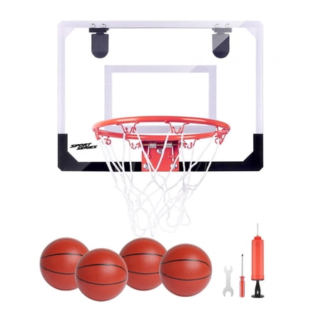 Mini Basketball Hoop Basketball Goal Indoor Basketball Frame Basketball Games Basketball Backboard Toy for Boys Girls Wall Kids Doors Outside