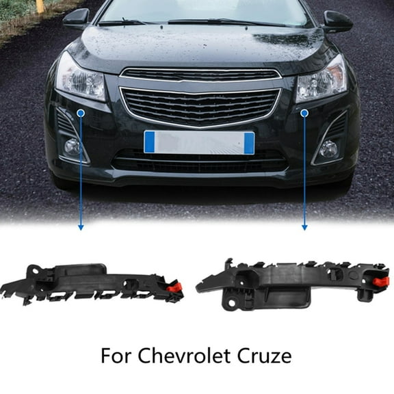 Fauful Pair Front Left & Right Bumper Retainer Brackets For Chevrolet Cruze 2011-2016