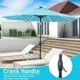 thumbnail image 5 of 13Ft Large Patio Umbrella Outdoor Double-Sided Market Extra Large Table Umbrella Outdoor Patio Easy Crank for Yard, Poolside, Deck, 5 of 14