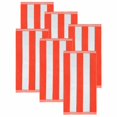 thumbnail image 4 of BNM Cabana Stripes Beach Towel, 34 x 64, Set of 6, Coral, 4 of 7