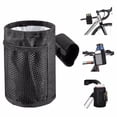 thumbnail image 1 of Sidaley Portabotellas de agua con correas ajustables, color negro, para bicicletas y cochecitos de bebé, portavasos Oxford térmico Automoción decorativa y accesorios, 1 of 6