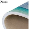 thumbnail image 6 of FREEAM Ocean Area Rug 48"x63", Caribean Beach Sea Waves Polyester Area Rug Mat for Living Dining Dorm Room Bedroom Home Decorative, 6 of 6
