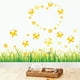 thumbnail image 4 of Hermosa pegatina de pared hermosa flor arbusto calcomanía de pared dormitorio sala de estar fondo adhesivo Home Deocr, 4 of 5