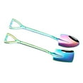 thumbnail image 4 of Mini Shovel Spoon, 15cm Length Shovel Spoon Set Stainless Steel  for Outdoor Titanium,Colorful, 4 of 8