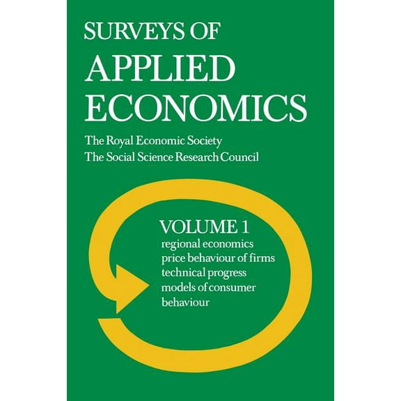 Surveys of Applied Economics: Volume 1: Surveys I-IV, (Paperback)