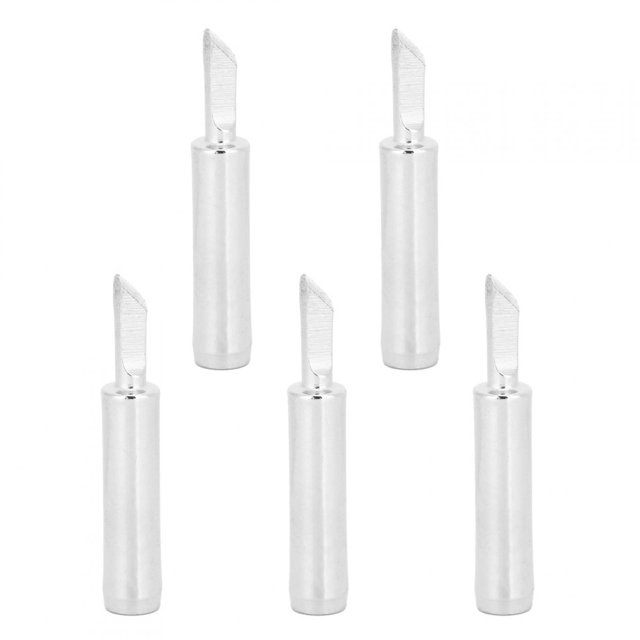 Lead Free Solder Tips,5pcs 900M‑T‑SK Copper Soldering Welding Tool Head Soldering Iron Tips Top Tier Quality