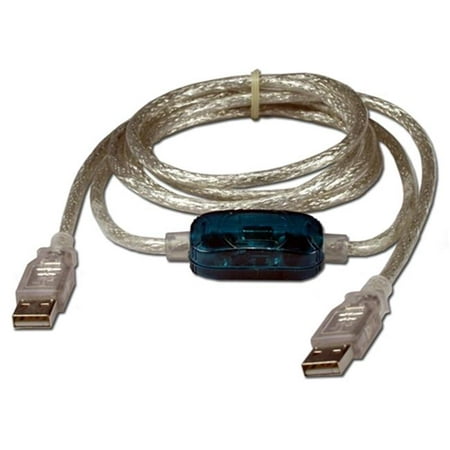 QVS USB-LINK 6 ft. USB to USB File Transfer Cable (Best Way To Transfer Files From Pc To Android)