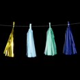 thumbnail image 2 of Mezclada de Borlas de Papel Bandera Colgante de Borlas Accesorio Decorativo de de Bienvenida al Bebé Navidad 4 Colcomx Borlas guirnalda, 2 of 8