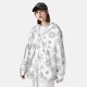 thumbnail image 3 of Balery Snowflake Minimalist Sudadera ligera de manga larga con capucha y protección solar UPF 50+ para hombre y mujer, ideal para pesca y running-Large, 3 of 7