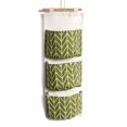 thumbnail image 1 of Wall Hanging Storage Bag 3 Layer Pockets Door Organizer Pouch Holder Wardrobe, 1 of 9