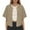 Khaki, variant on Cardigans for Women Trendy Versatile Short Sleeve Button Cozy Layering Knit Sweater Casual Solid Color Outerwear Women'sSweaters