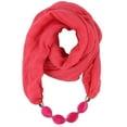 thumbnail image 2 of Baqcunre Clearance! Scarf for Women, Women Necklace Pendant Scarf Ethnic Soft Necklace Scarf,, 2 of 2