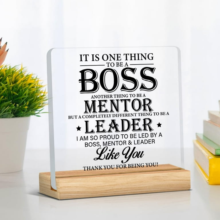 Boss Gifts – Cadeau idéal pour homme et femme – Cadeau de Noël pour patron – Idées de cadeau