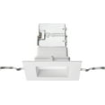 thumbnail image 2 of Lithonia Lighting 4Jbk Sq 90Cri M6 Oneup 4" Square Canless Led Recessed Light Kit - White, 2 of 7