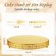 thumbnail image 2 of Juego de soporte de metal redondo para tartas de 18 pulgadas, soporte de postre, con corte de tartas, espátula, cupcakes, pastelería, expositor de caramelos, expositor de mesa para bodas, 2 of 7