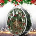 thumbnail image 2 of Bxaolu 2 Pack Wreath Storage Bag, 36" X 8" Clear Everyday Bag, Christmas Wreath Storage Container with Dual Zippered and Reinforced Handle for Holiday Seasonal Wreath Garlands, Black, 2 of 8