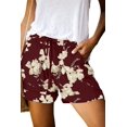 thumbnail image 1 of onlypuff Womens Shorts Comfy Drawstring Elastic Waist Summer Shorts with Pockets Casual Pants-week, 1 of 4