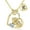 Gold, variant on 4 5 6 7 8 9 10 11 12 13 14 15 16 Year Old Birthday Gifts for Tween Teen Teenage Girl Gift Idea Colorful Cz Initial A-Z Unicorn Heart Pendant Necklaces for Women Jewelry