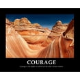 thumbnail image 2 of Lake, Shelley 32x26 Gold Ornate Wood Framed with Double Matting Museum Art Print Titled - Courage, 2 of 4