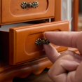 thumbnail image 5 of Solid Wood Jewelry Box Women Ring Storage with 5-Drawer,Built-in Mirror,Necklace Hook-Ring Storage, 5 of 10